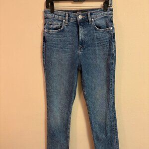 Hudson Jeans Holly High Waist Straight Leg Jeans (Golden Days)